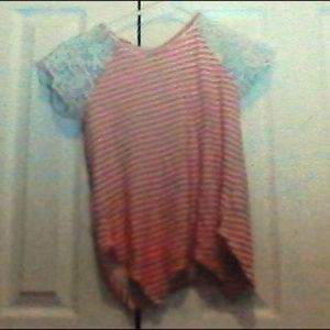 Pink Lemonade Striped T-Shirt